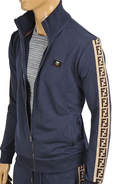 fendi men's jacket|fendi jogging suit for men.